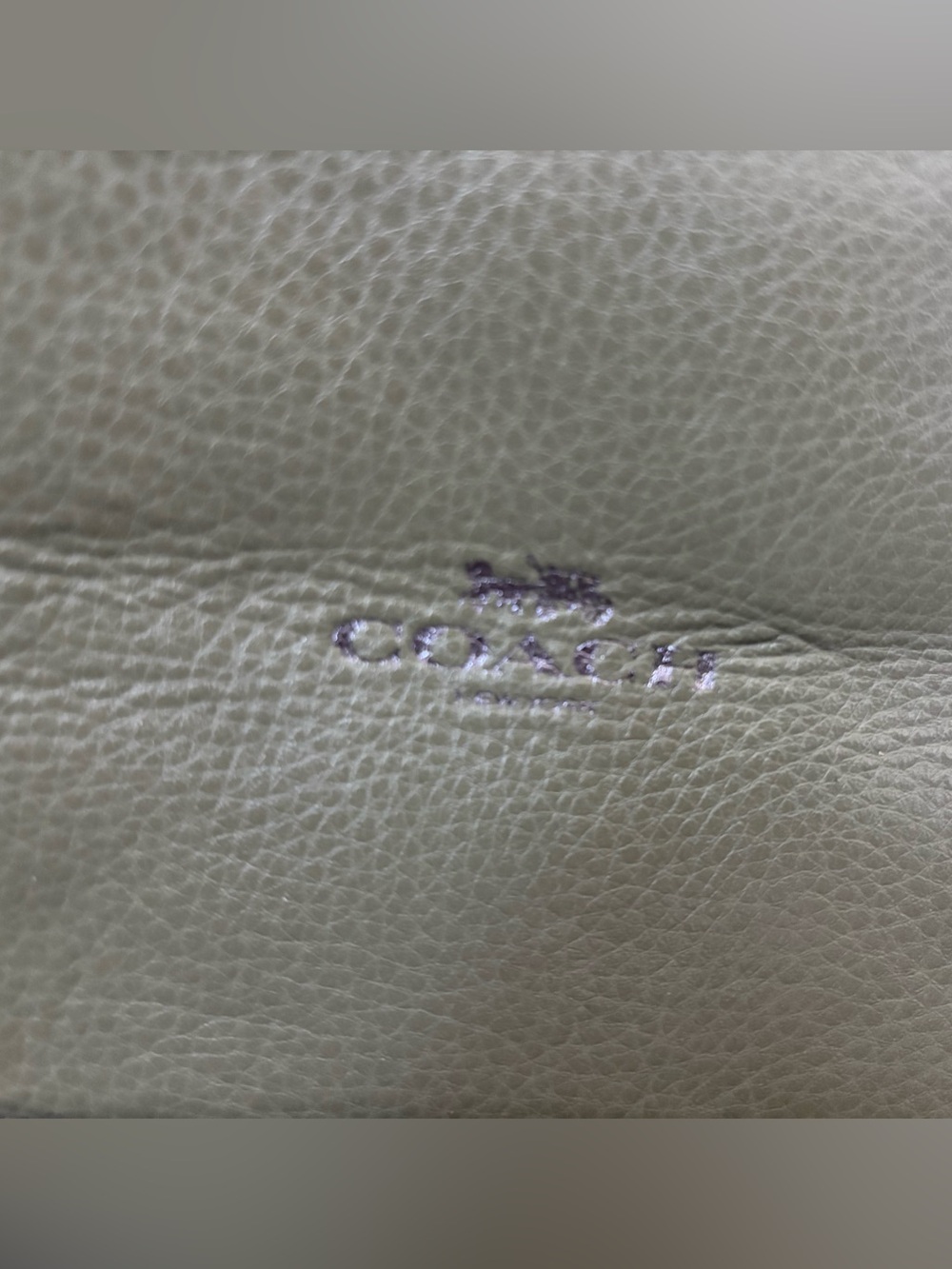 COACH LARGE DERBY TOTE - Picture 10 of 12